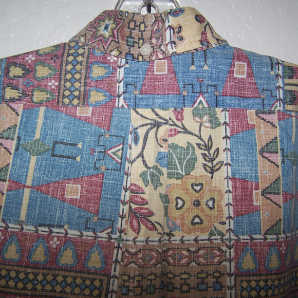 VINTAGE REYN SPOONER HAWAIIAN CAMP SHIRT SB3192 - Picture 7 of 8